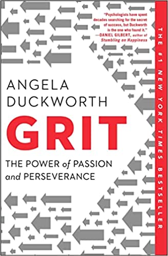 Grit- The Power of Passion and Perseverance - book cover